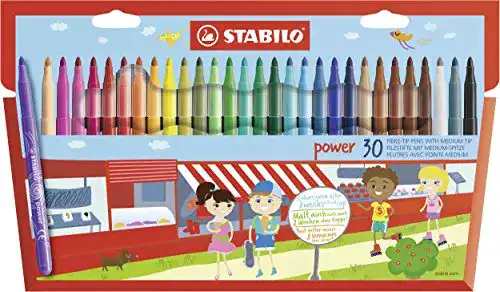 Filzstifte Stabilo Power, 30er Pack