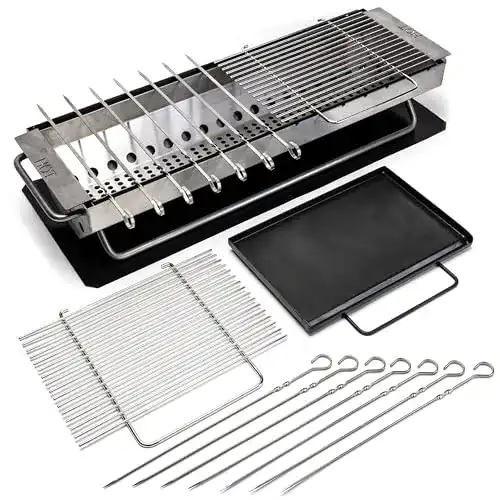 Yakitori Grill Hickory Summit Hibachi Grill für den Außenbereich