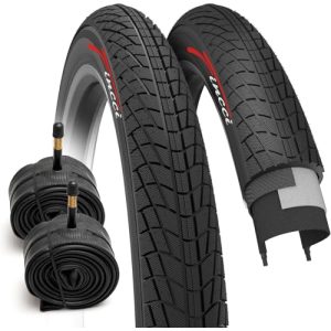 Fahrradreifen 20 Zoll Fincci – Set BMX Reifen mit Schläuchen