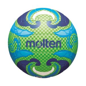 Beachvolleyball Molten Unisex in Grün/Blau, Größe 5