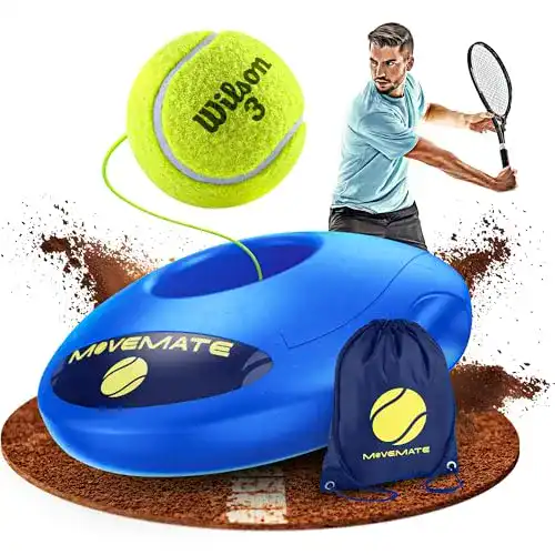Tennis Trainingsgerät Movemate Tennis-Trainer Set mit Wilson Tennisball