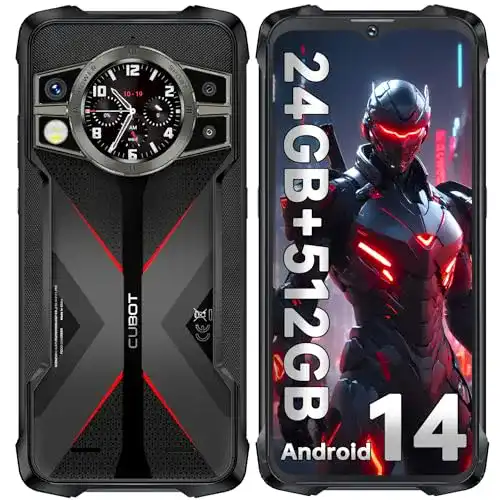 Cubot Kingkong 9 Smartphone mit 512GB Speicher, Android 14