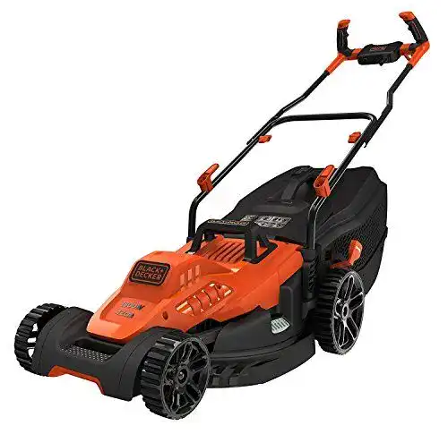 Black+Decker Elektro-Rasenmäher mit 42cm Schnittbreite und 1800W Motor