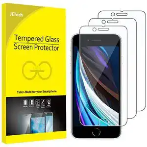 iPhone SE Panzerglas JETech Schutzfolie für iPhone SE 3/2