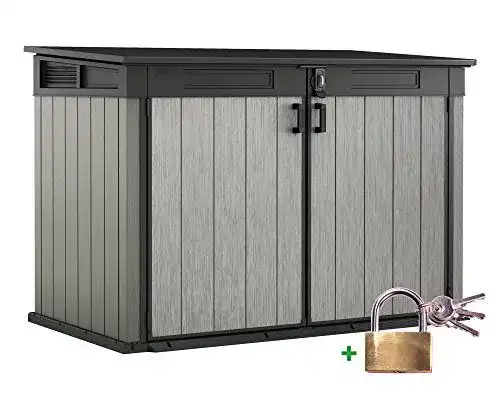 Fahrradgarage Ondis24 Keter Grande Store XXL Gerätebox für Fahrräder und Mülltonnen