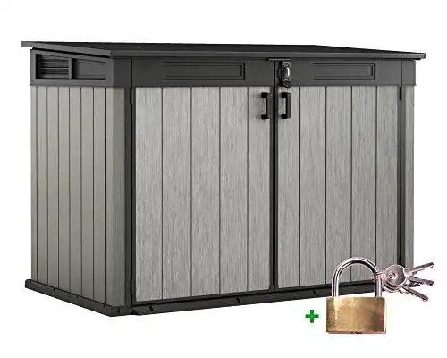 Fahrradgarage Ondis24 Keter Grande Store XXL Gerätebox für Fahrräder und Mülltonnen