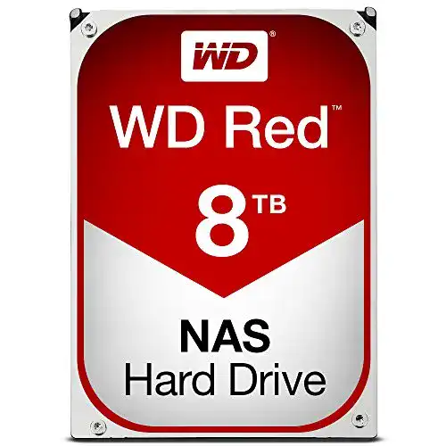 8TB HDD Western Digital WD Red NAS mit 256MB Cache