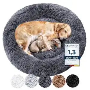 Hundebett Fluffy für große Hunde von Wahre Tierliebe
