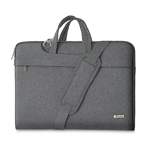 Laptoptasche für 17 Zoll Laptops Voova Leichte Tragetasche