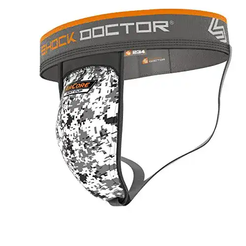 Suspensorium Herren Shock Doctor AirCore Soft Cup Supporter M weiß