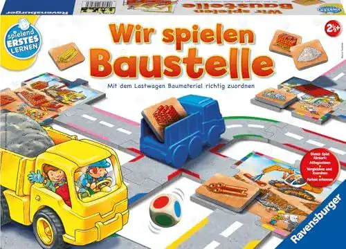 Lernspielzeug ab 2 Jahren von Ravensburger – Wir spielen Baustelle