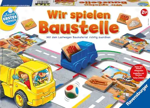 Lernspielzeug ab 2 Jahren von Ravensburger – Wir spielen Baustelle