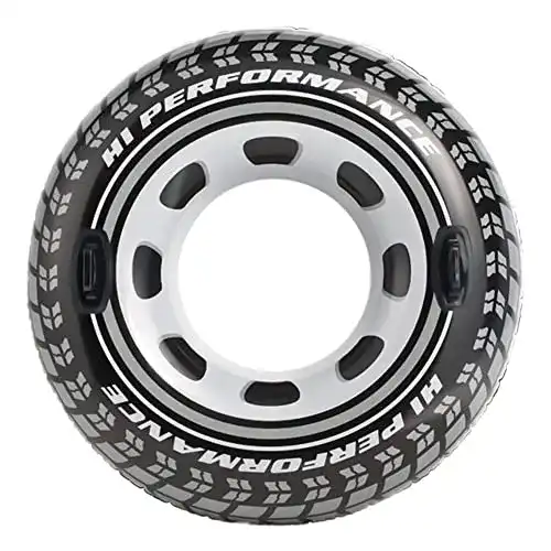Schwimmring Intex aufblasbar im Design eines Monster-Truck-Reifens