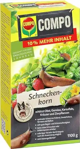 Compo Schneckenkorn, regenfestes Streugranulat gegen Nacktschnecken