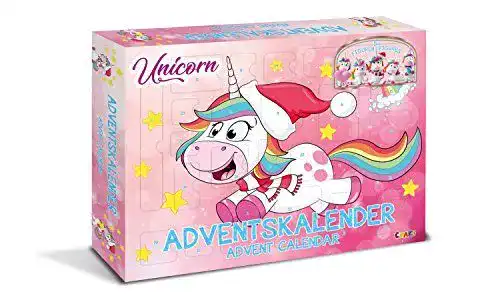 Adventskalender Craze Unicorn Einhorn für Kinder und Spielzeug