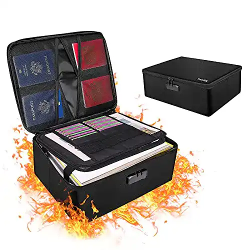 Feuerfeste Geldkassette und Dokumentenbox von Tamfile im Vergleich