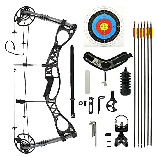 Bogenset Drake Archery Komplett-Set Pathfinder mit Zubehör