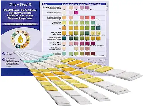 Urinteststreifen für 10 Gesundheitsindikatoren von One+Step