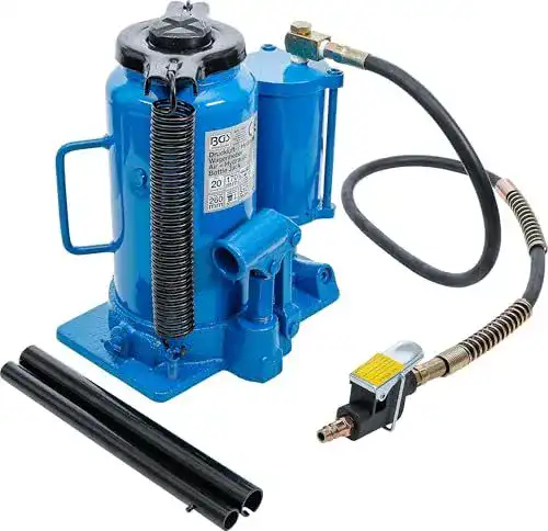 Druckluft-Wagenheber BGS 2883 mit 20 t Hubkraft und hydraulischer Betätigung