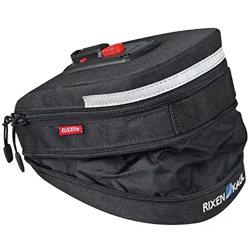 KlickFix Fahrradtasche Micro 200 Expandable Satteltasche für MTB