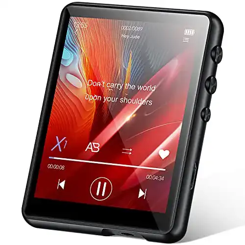 FLAC-Player mit 64GB Speicher, Bluetooth 5.3 und HiFi Sound