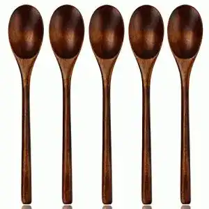Holzlöffel Set im japanischen Stil, 5-teilig aus Nanmu Holz