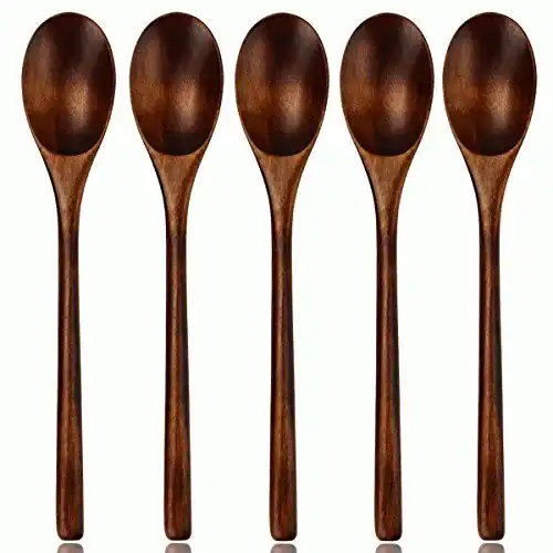 Holzlöffel Set im japanischen Stil, 5-teilig aus Nanmu Holz