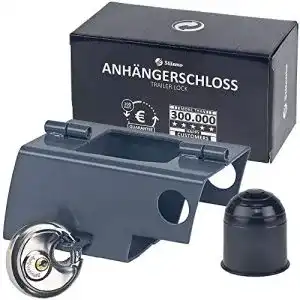 Diebstahlsicherung für Wohnwagen Stilemo Anhängerschloss aus verzinktem Stahl