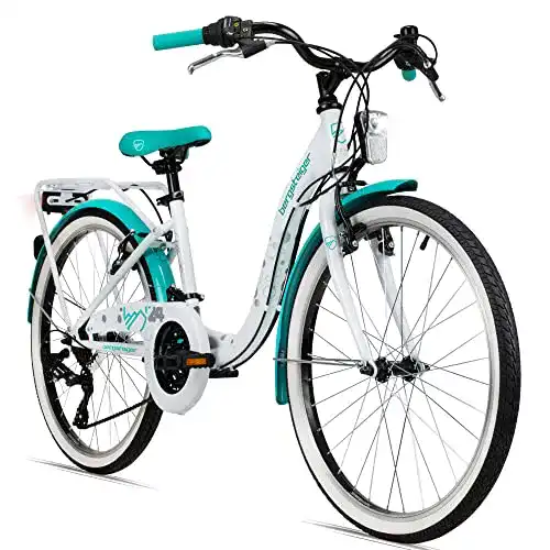 Bergsteiger Atlantis 20 Kinderfahrrad 24 Zoll für Jungen und Mädchen