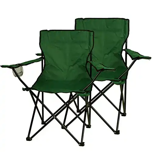 Campingstuhl Nexos 2er Set für Angeln und Outdoor-Aktivitäten