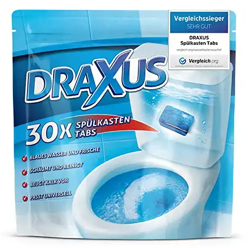 Wasserkastenwürfel Draxus 30x Spülkasten Tabs für die Reinigung