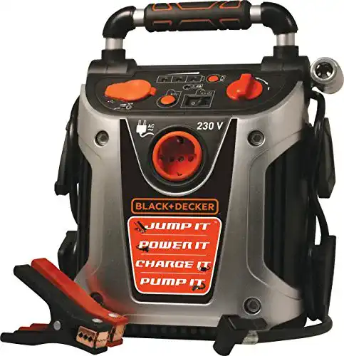 Starthilfe mit Kompressor Black + Decker VG11 für Fahrzeuge