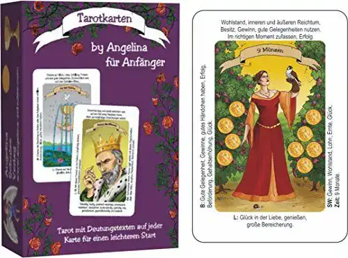 Tarotkarten von Angelina für Anfänger