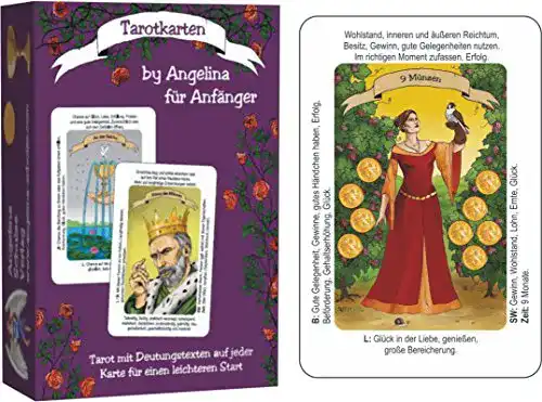Tarotkarten von Angelina für Anfänger