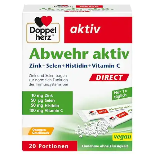 Doppelherz Abwehr aktiv Immunkur mit Zink, Selen und Vitamin C