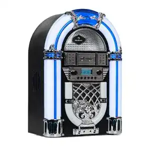 Musikbox Auna Arizona Jukebox Mini mit CD-Spieler und Bluetooth