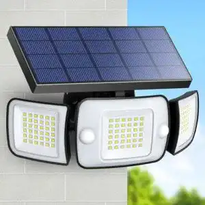 Solarleuchte mit Bewegungsmelder für den Außenbereich