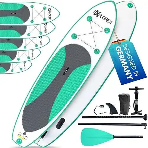 Stand Up Paddling Board Explorer Mint 300x76x15cm bis 115kg