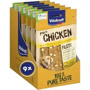 Vitakraft Pure Chicken Filets Hundeleckerli für Hunde