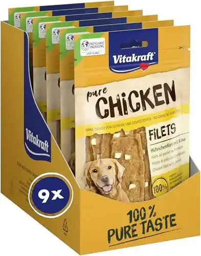 Vitakraft Pure Chicken Filets Hundeleckerli für Hunde