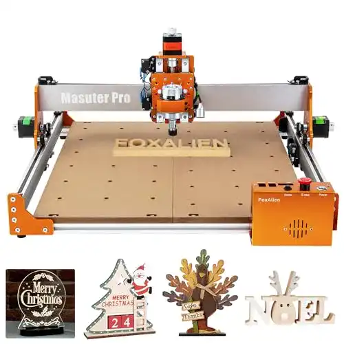 Laser Graviermaschine Foxalien Masuter Pro 4040 CNC mit 400x400mm Arbeitsfläche