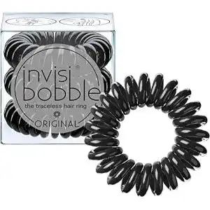 Haargummi invisibobble Original True Black 3 schwarze Spiralen