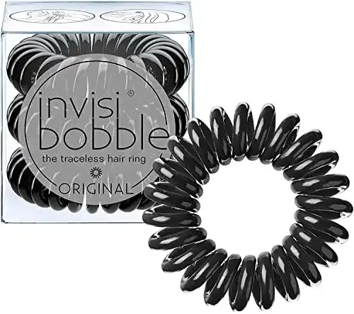 Haargummi invisibobble Original True Black 3 schwarze Spiralen