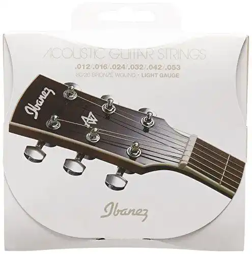 Ibanez IACS6C Westerngitarre Saiten mit Bronze für Akustikgitarren