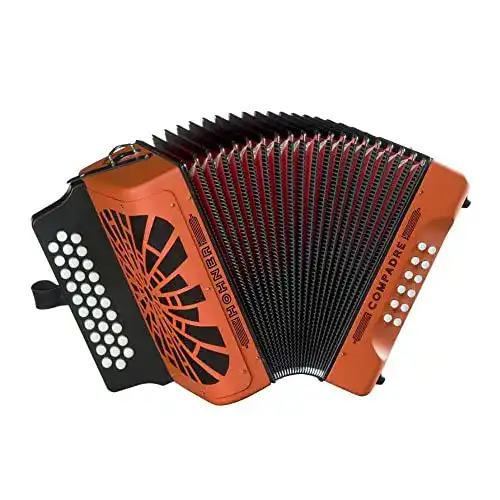 Hohner Compadre GCF Akkordeon in Orange