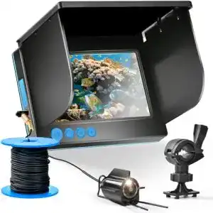 Unterwasserkamera Dnoyevvs Fishfinder für Angeln mit 5-Zoll-Display