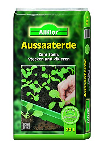 Anzuchterde Allflor 20L Beutel für Samen und Jungpflanzen