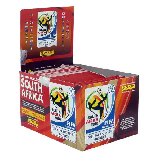 Panini Sticker PN25331 – Fußball FIFA WM 2010 Sticker Display