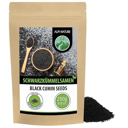 Schwarzkümmelsamen Alpi Nature ganz 250g – 100% naturrein