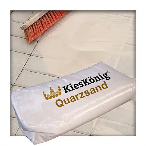 Fugensand Kieskönig 25 kg Quarzsand 0,1-0,4 mm für den Einsatz in der Industrie